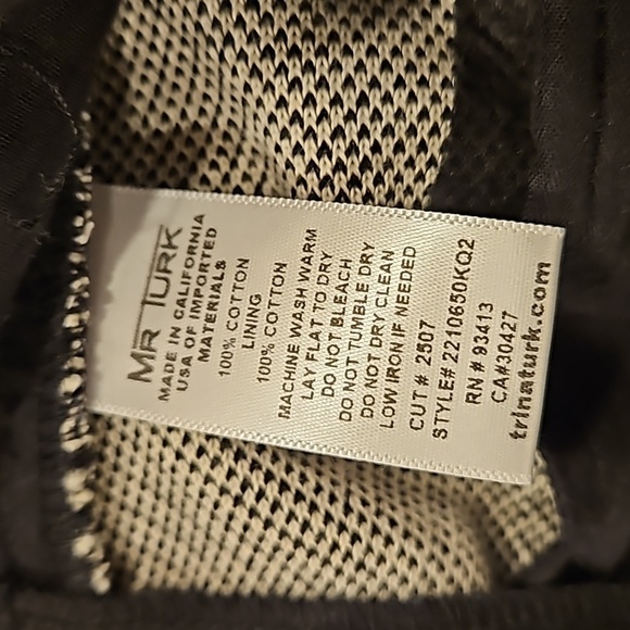 MR TURK by TRINA TURK Dean Jumpsuit ~ Soft Diamond Stripe Knit Print Large L NWT - Picture 12 of 12